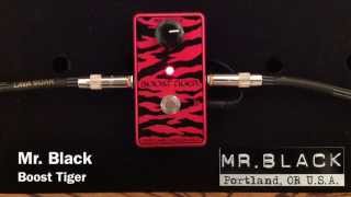 Video thumbnail for Mr. Black Boost Tiger by Curtis Kent