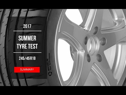 2017 Summer Tyre Test – Summary | 245/45 R18