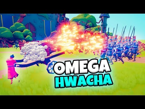 OMEGA HWACHA VS EVERY FACTION | TABS MODDED GAMEPLAY