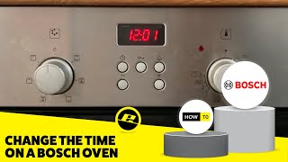 How to Set the Clock on a Bosch Oven