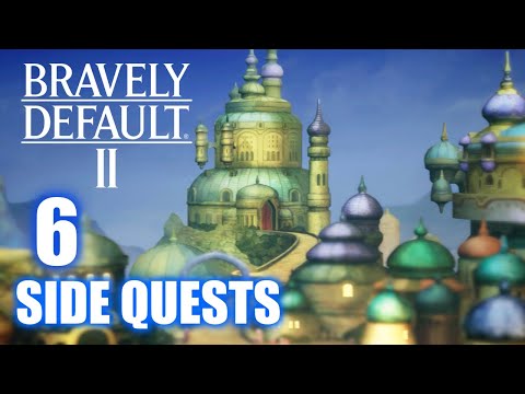 Bravely Default 2 - Side Quests For Grinding XP in Savalon & Halcyonia - Walkthrough Part 6