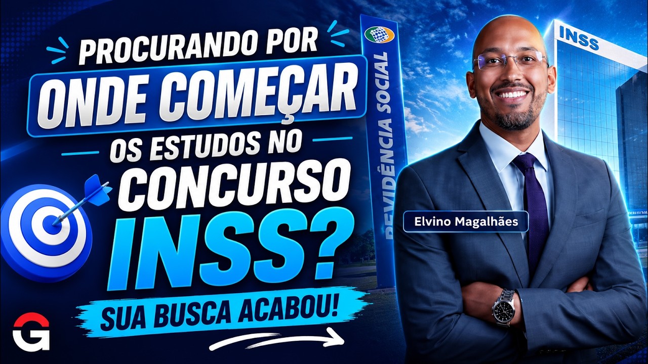Quer Passar no INSS? Descubra Como Organizar seus Estudos sem Perder Tempo!