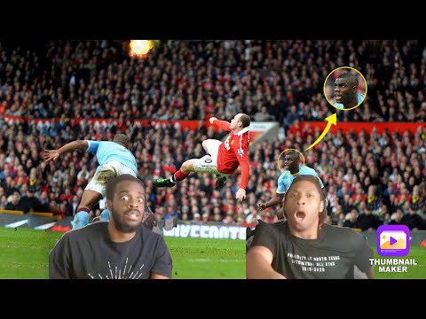 First Time Reacting to Wayne Rooney Moments of Genius 🤯!