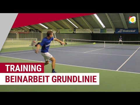 Footwork from the baseline | Tennis training | myTennis