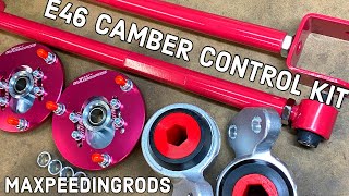 E46 Maxpeedingrod camber control kit unboxing - Best way to upgrade your cars handling on a budget.