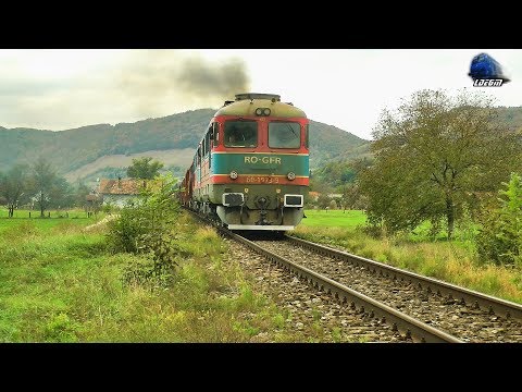 LDE2100 60-1573-9&60-0727-7 & Marfar Greu GFR Heavy Freight Train in Defileul Crisului Repede Canyon