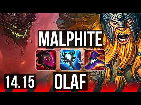 MALPHITE vs OLAF (TOP) | Legendary, 500+ games | EUW Diamond | 14.15