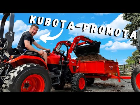 Kubota EK1261 Traktor s nakladačom Me05 set