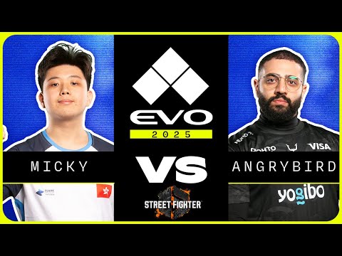 Evo 2025: Street Fighter 6 | Micky vs AngryBird | Losers Top 8