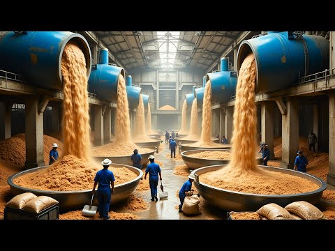 How Brown Sugar Is Made In Factory