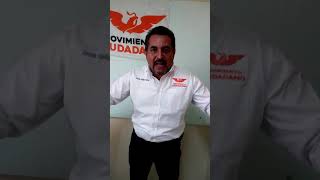 Candidato de Movimiento Ciudadano, hasta la madre del abandono gubernamental.