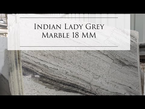 Slab polished finish indian lady grey marble, thickness: 15-...