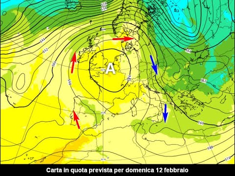 METEO fino al 14 febbraio 2023 e tendenza successiva