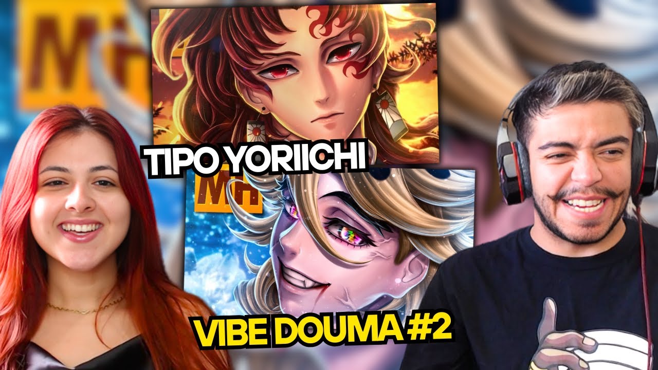 REACT 2 em 1 Vibe Douma #2 🩸e Tipo Yoriichi ☀️ (Demon Slayer) | Prod. Sidney Scaccio | MHRAP