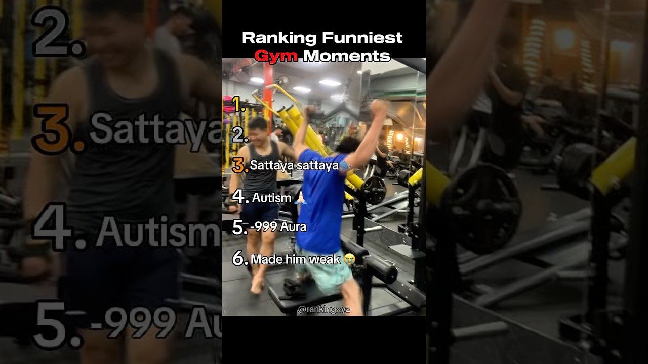 Funniest Gym Moments Ranking