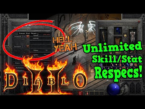 How To Have INFINITE RESPECS in Diablo 2 Resurrected!!