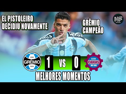 Grêmio 1 x 0 Caxias | FULL HIGHLIGHTS | EL PISTOLERO SCORES | IMMORTAL GAÚCHO CHAMPION 2023