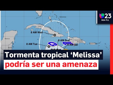 Tormenta tropical Melissa: Cuba podría ser impactado, ¿se transformará en huracán?