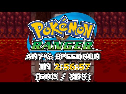 Pokemon Ranger Any% Speedrun - 2:56:57 (ENG, 3DS WR)