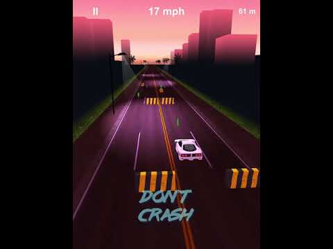 Turbo ’84: Retro Joyride. Drive fast, don’t crash! Video