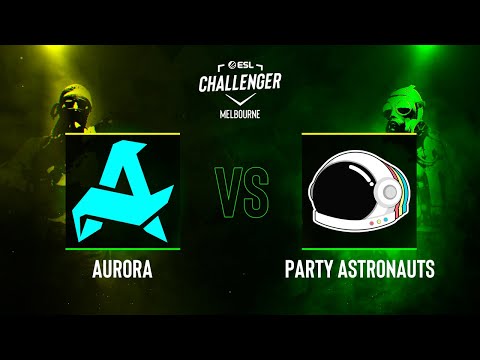 Aurora vs. Party Astronauts - Map 2 [Overpass] - ESL Challenger Melbourne 2024 - Group A