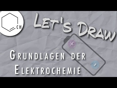 Let's Draw: Grundlagen der Elektrochemie (Anode, Kathode, Pluspol, Minuspol)