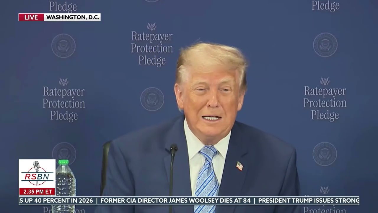 WATCH: President Trump Reveals Major Benefits for Communities with Data Centers - 07/23/26