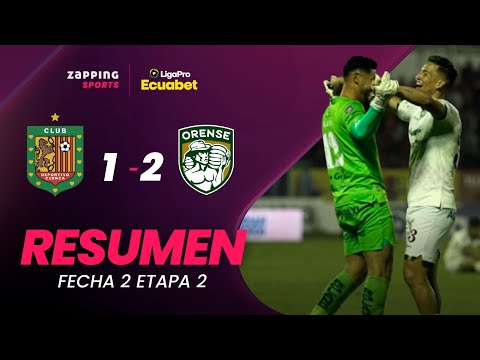 Deportivo Cuenca 1-2 Orense / Resumen Fecha 2 / 2da Etapa / LigaPro Ecuabet