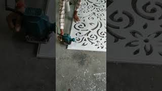 p v c jali pulse aluminum frame cnc jali design #shorts#2022