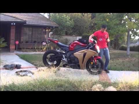 Taylor Made Exhaust CBR1000RR 2008 (stock to headers to taylormade)