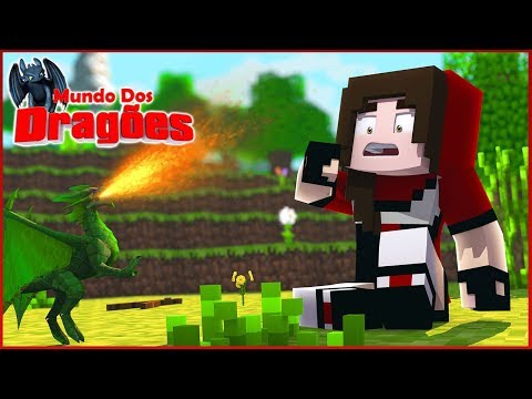 MEU PRIMEIRO BEBÊ DRAGÃO NASCEU! - Minecraft: Mundo dos Dragões #7