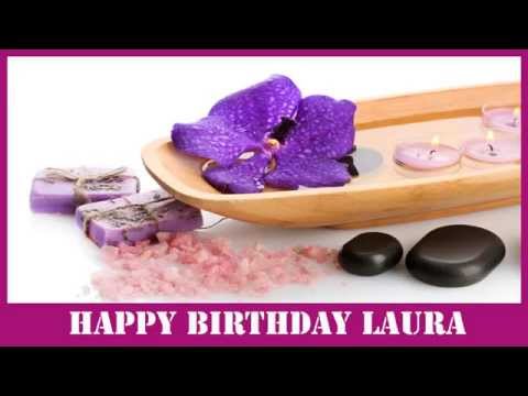 LauraLora Birthday Spa - Happy Birthday