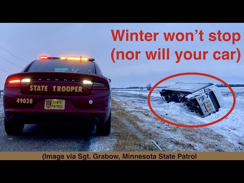 Winter update: Semi trucks crashing on camera (2022)