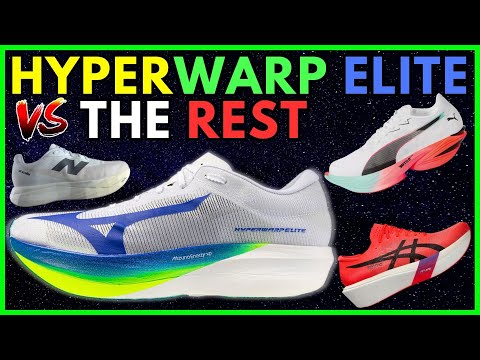 MIZUNO HYPERWARP ELITE vs THE REST! - FAST-R 3, METASPEED SKY TOKYO & SC ELITE 5 - EDDBUD