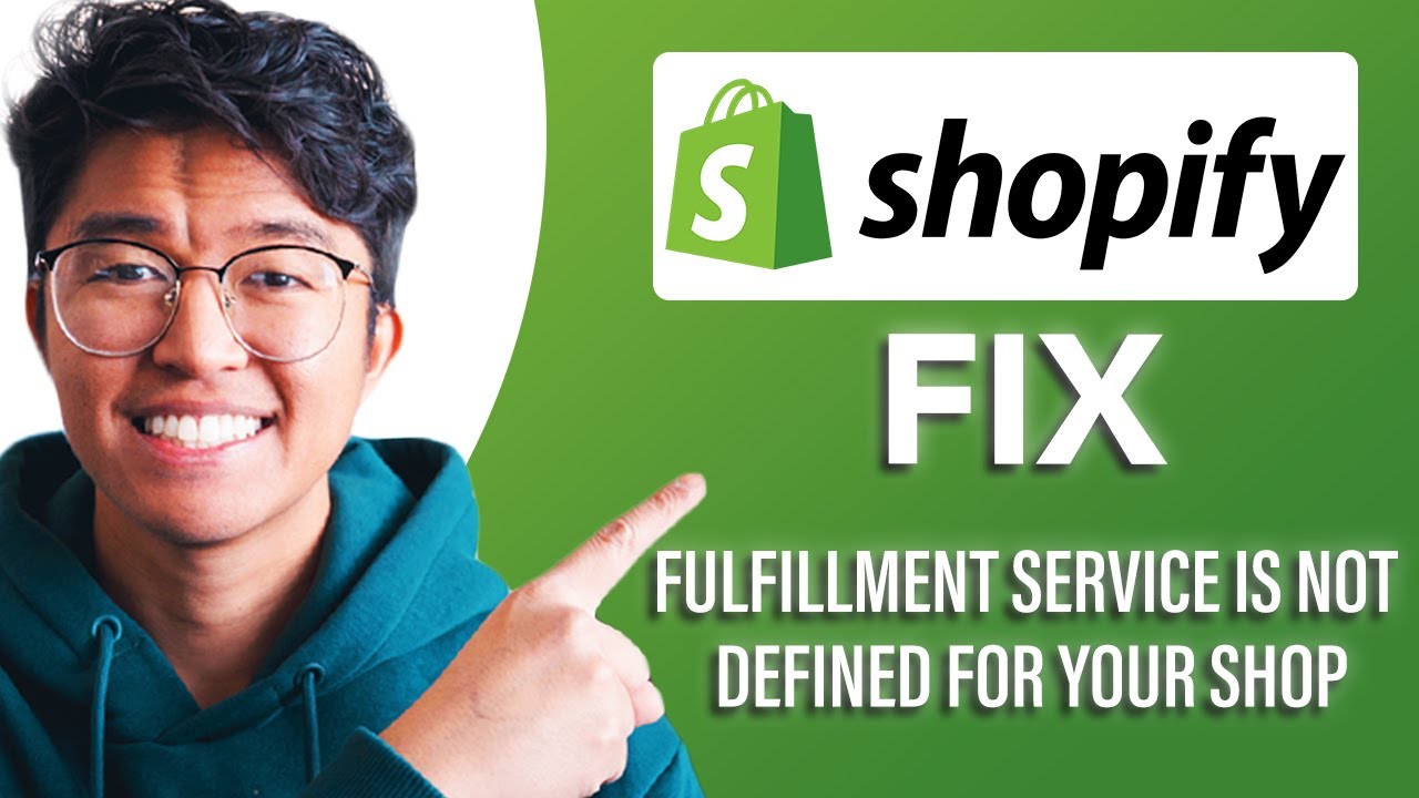 How To Fix Fulfillment Service Is Not Defined For Your Shop In Shopify (SIMPLE & Easy Guide!)