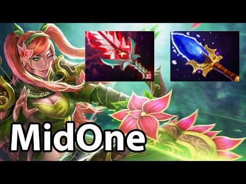New Team Secret MidOne Windranger ranked gameplay