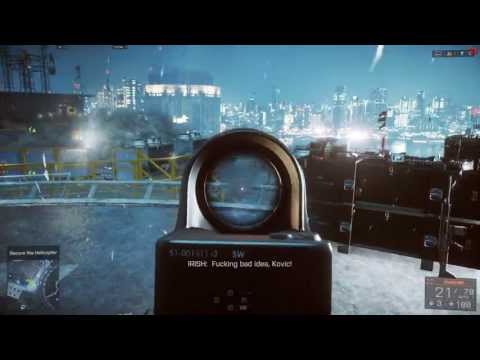 Battlefield 4 Campaign [Hard]1080p - Part 4 - Rooftop fight