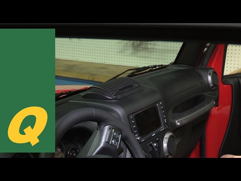 VDP Roll Top Dash Storage Console for Jeep Wrangler JK Install