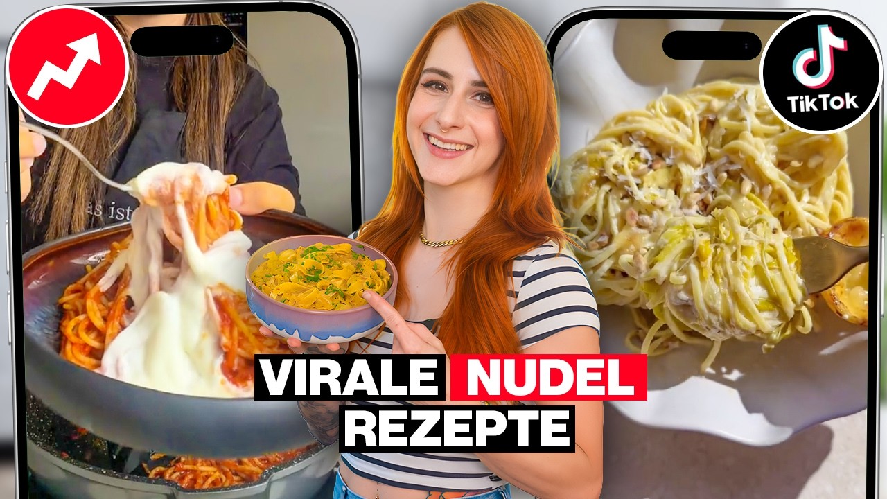 Ich teste virale PASTA Rezepte von TikTok & Instagram