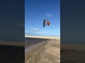 Kitesurf land gap - Hannah Whiteley