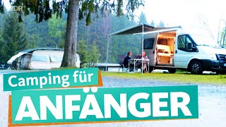 Camper-Anfängerfehler – Alle Tipps für Neueinsteiger