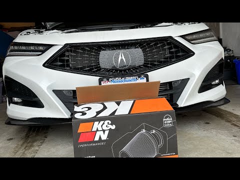 2021-2023 Acura TLX 2.0T K&N AIR INTAKE KIT INSTALL