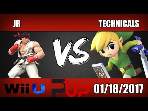 JR (Ryu) vs Technicals (Toon Link) - Wii U Winners Round 2 - SOS