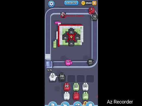 Pixel Flow Level 72 Walkthrough