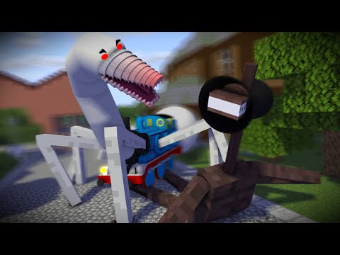 Siren Head vs Cursed Thomas