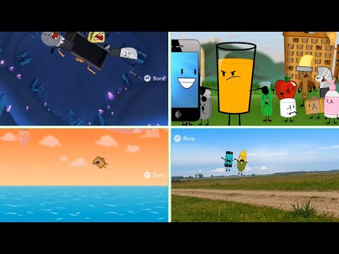 Every Inanimate Insanity Season 2 Thumbnails in Sora 2 AI.