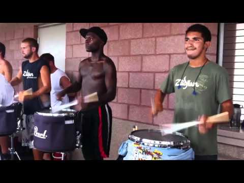 Blue Devils drumline - Snare feature - Allentown 2011