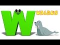 Phonics Letter W Song Educational Videos For Children Cartoon Videos For Toddlers By Kids Tv