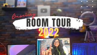 Gaming Room Tour 2022| Full RGB room and PC setup| iamBLACKHORSE