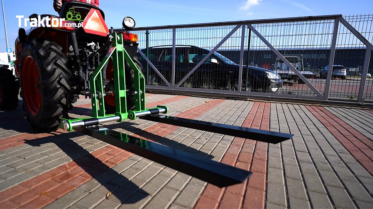 Widły do palet 120 cm regulowane Selltech :: Traktor.com.pl